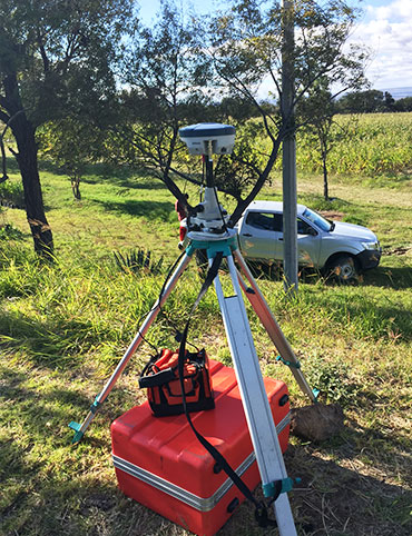 Levantamiento topográfico con GPS